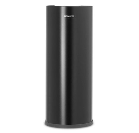 Держатель для хранения туалетной бумаги ReNew, Черный матовый Brabantia