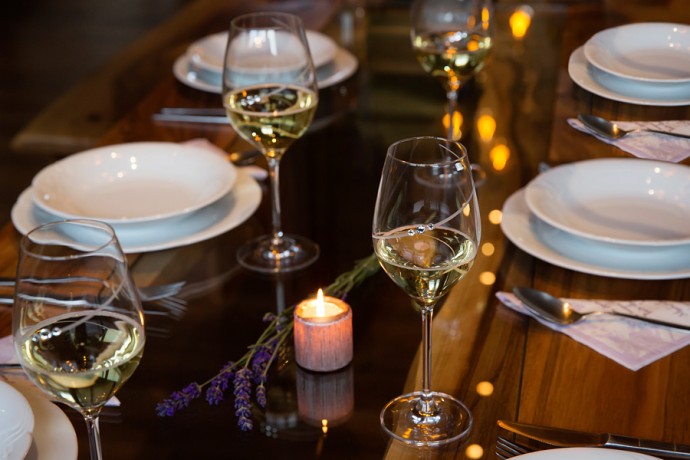 Набор бокалов для белого вина Силуэт, 0,36 л. 6 шт. Diamante