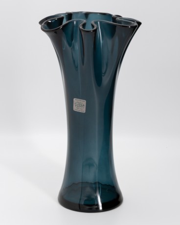 Ваза Artesania, тёмно-синяя, матовая, 30 см. SAN MIGUEL