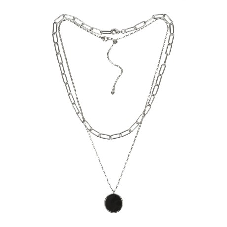 Колье Onyx B2003NM-N02.1 BW/S Fiore Luna
