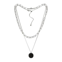 Колье Onyx B2003NM-N02.1 BW/S Fiore Luna