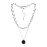 Колье Onyx B2003NM-N02.1 BW/S Fiore Luna