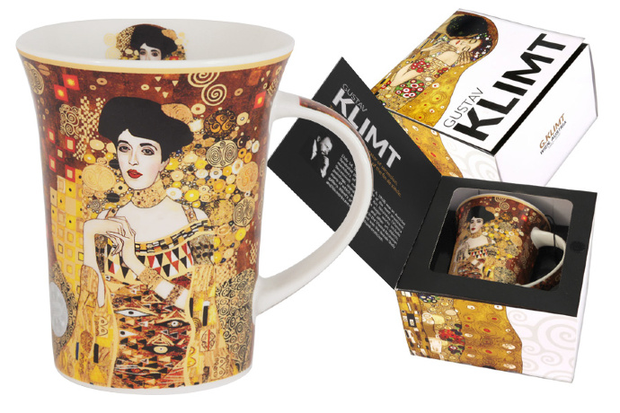 Кружка Адель (Г. Климт), 350 мл. Carmani