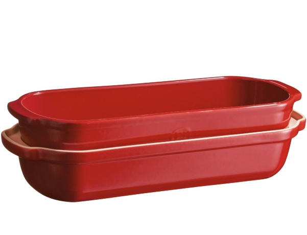 Форма для выпечки итальянского хлеба, 29,5x16x15 cм. (гранат) Emile Henry