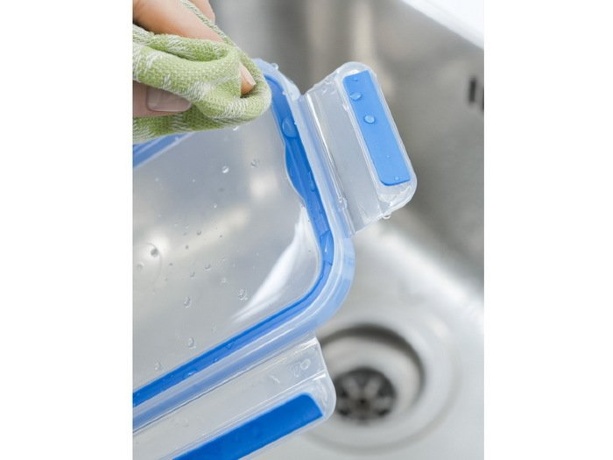 Контейнер пищевой, 1,2 л. Clip&Close EMSA, голубой