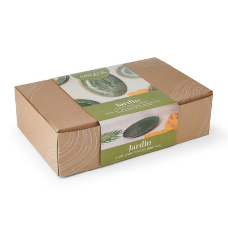 Блюдо сервировочное Mikasa Jardin GREEN овальное, 36 см. Kitchen Craft