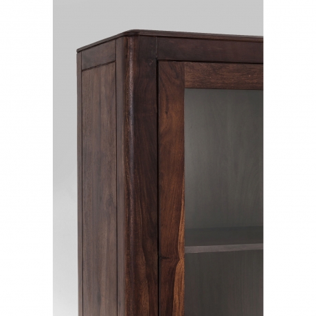 Шкаф-витрина Brooklyn Walnut, коллекция "Бруклинский Орех" 100*175*40, Палисандр, Коричневый