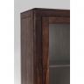 Шкаф-витрина Brooklyn Walnut, коллекция "Бруклинский Орех" 100*175*40, Палисандр, Коричневый