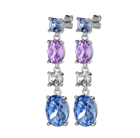 Серьги CORNELIA SS LIGHT BLUE/VIOLET Dyrberg Kern