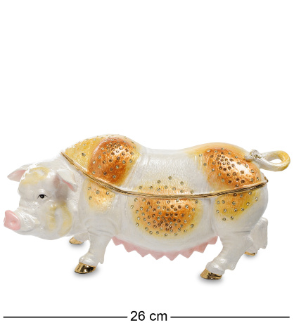 JB- 64 Шкатулка "Свинка" большая