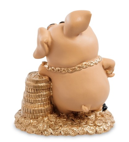 RV-616 Статуэтка Свинка "Талисман на удачу"