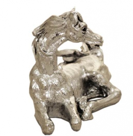 Статуэтка Лошадь (серебр), 9 см, gamma