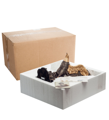 WS-695/ 2 Статуэтка "Орел на охоте"