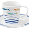 Чашка с блюдцем Морской берег, 0,25 л. Easy Life