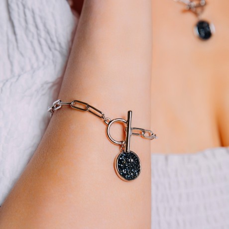 Браслет SSHA C2009SW-B01.15 BR/S Fiore Luna