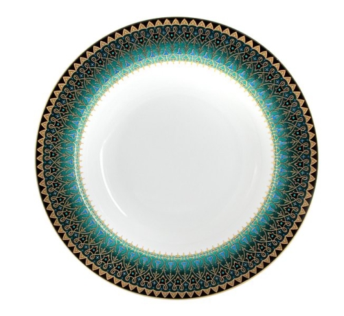 Обеденный сервиз Бухара зелёный, 12 персон, 50 предметов, Midori