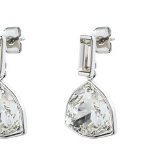 Серьги Crystal A2110SW-E04.1 BW/S Fiore Luna