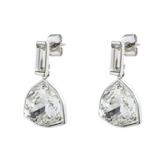 Серьги Crystal A2110SW-E04.1 BW/S Fiore Luna