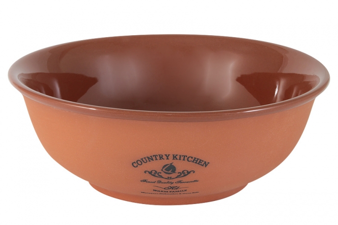 Салатник Умбра, 22 см, Terracotta