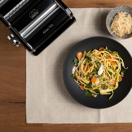 Лапшерезка-тестораскатка, цвет: чёрный, 150 Design Nero Marcato Atlas