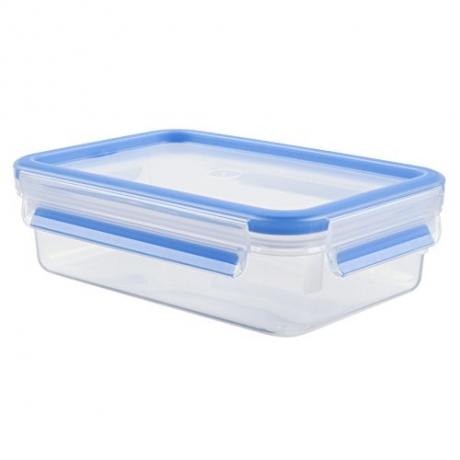 Контейнер пищевой, 0,8 л. голубой Clip&Close EMSA