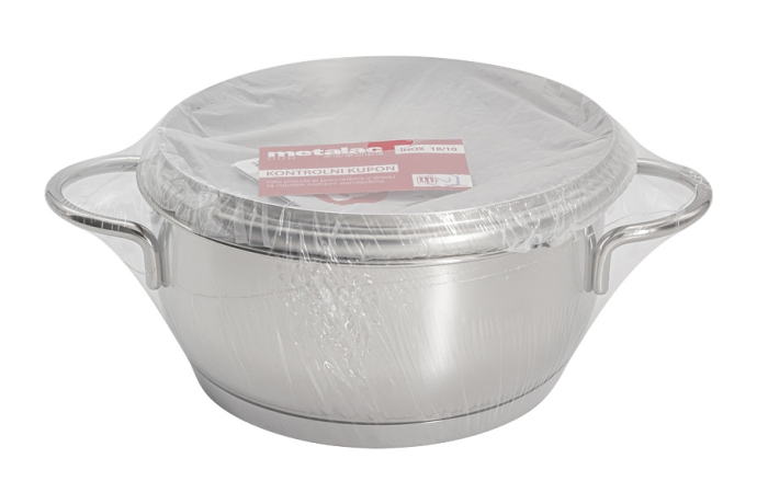 Кастрюля-сотейник Грация, 20 см. 2,7 л. Metalac