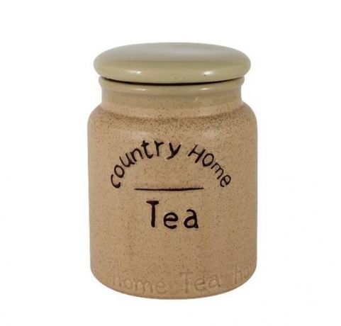 Банка для сыпучих продуктов "Кантри Хоум" 650 мл. чай, LF Ceramics
