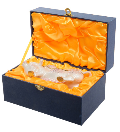 JB- 65 Шкатулка "Свинка" средняя