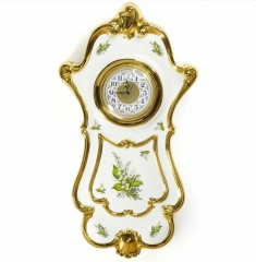 Часы настенные, 34х12х63 см. PRIMAVERA, керамика