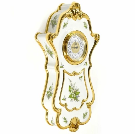 Часы настенные, 34х12х63 см. PRIMAVERA, керамика