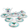 JK-117 Чайный сервиз 22 пр. на 6 перс. "Виола" (Viola Pavone)
