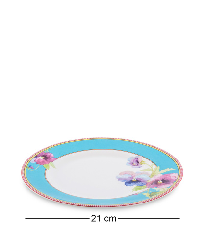 JK-117 Чайный сервиз 22 пр. на 6 перс. "Виола" (Viola Pavone)