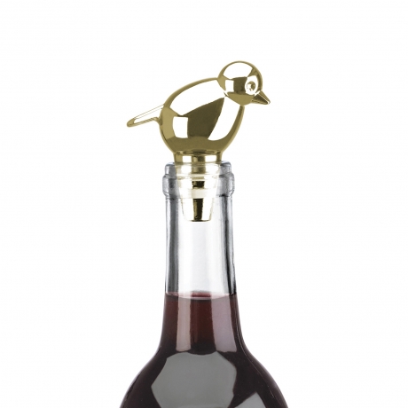 Пробка для бутылки Menagerie&Perch, Птица золотистая, Umbra