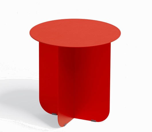 Журнальный столик Cross M, 41,5х41,5х43,4 см. красный, Zahodi