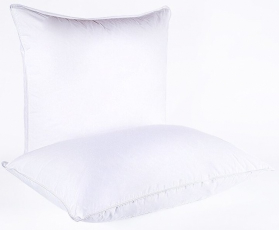 Подушка средняя, из элитного гусиного пуха "Воздушный вальс", 50х68 см. Natures