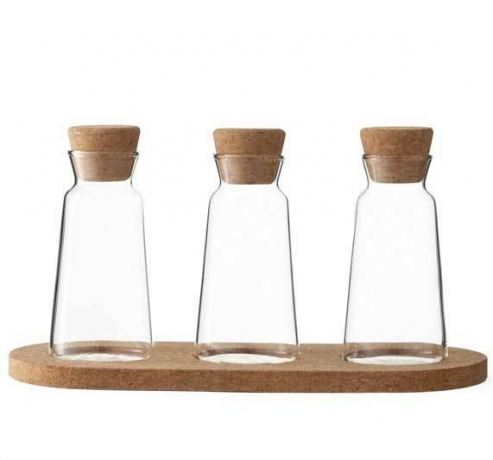 Емкости для хранения на подставке Cortica™, 3 шт. Viva Scandinavia