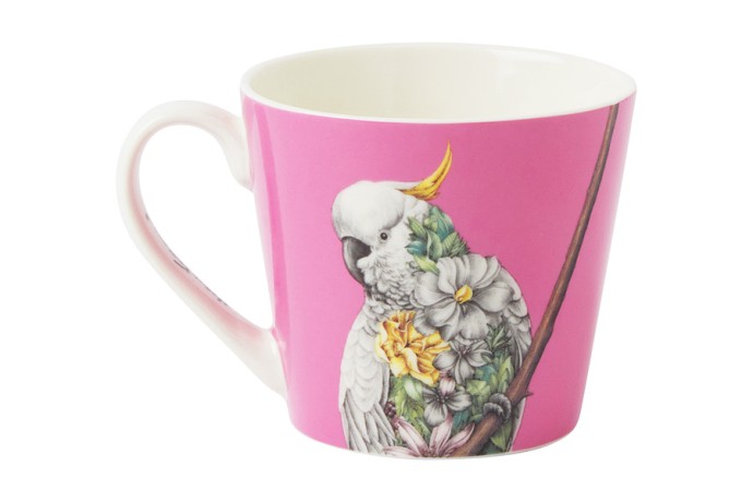 Кружка Живая планета, попугай, 0,37 л. Maxwell & Williams