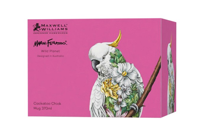 Кружка Живая планета, попугай, 0,37 л. Maxwell & Williams