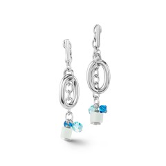 Серьги Blue-Silver