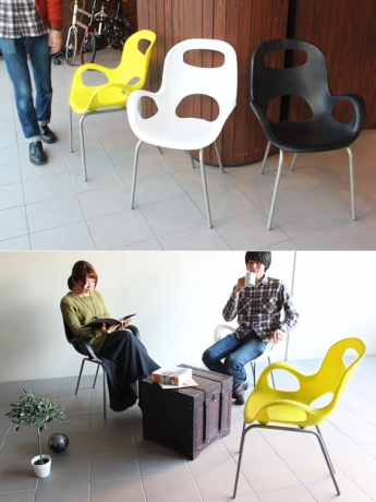 Стул дизайнерский Oh Chair, баклажановый, Umbra