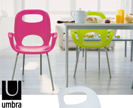 Стул дизайнерский Oh Chair, баклажановый, Umbra