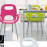 Стул дизайнерский Oh Chair, баклажановый, Umbra