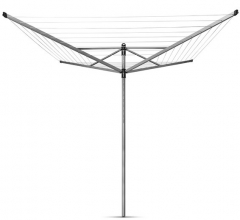 Уличная сушилка Lift-O-Matic (50 м навески), серый металик Brabantia