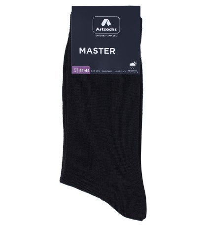 Носки мужские Master ASM-0007 41-44 черный (Artsocks)