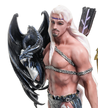 WS-268 Статуэтка "Дракон и Господин" (Рут Томпсон)