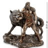 WS-921 Статуэтка "Тюр - бог воинской храбрости и Враг богов - Фенрир"