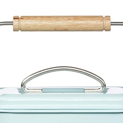 Бак для мусора, 16,5х12х24 см. Living Nostalgia blue Kitchen Craft