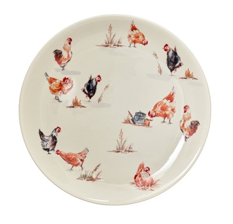 Тарелка, 27 см. COUNTRY FARMYARD Grace by Tudor