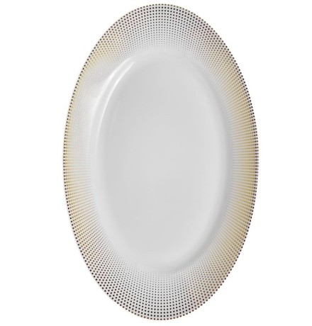 Блюдо овальное, 38 см. Meridien Gold Wallendorfer