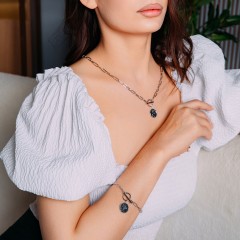 Колье SSHA B2009SW-N01.15 BR/S Fiore Luna